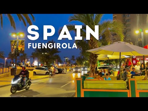 Видео: 🇪🇸Испания. Фуэнхирола. Ночная жизнь. #spain #fuengirola #costadelsol #nightlife #фуэнхирола