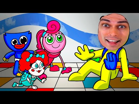 Видео: ПОППИ ПЛЕЙТАЙМ, НО ВСЕ СТАЛИ МАЛЫШАМИ?! - Poppy Playtime, But Everyone's a Baby - Реакция