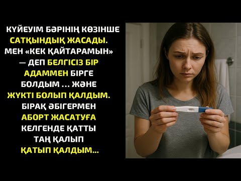 Видео: КҮЙЕУІМ БӘРІНІҢ КӨЗІНШЕ САТҚЫНДЫҚ ЖАСАДЫ. МЕН «КЕК ҚАЙТАРАМЫН» — ДЕП БЕЛГІСІЗ БІР АДАММЕН БІРГЕ БОЛД