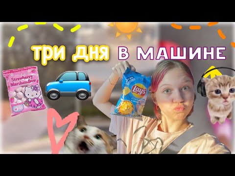 Видео: еду 3 дня на машине ✌🏻😙🚗 на мореее / vlog / влог / ствикса / stviksa