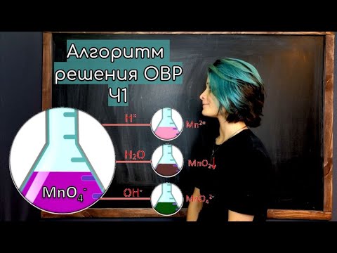 Видео: ОВР часть 1. Окислительно-восстановительные реакции. Алгоритм