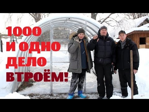 Видео: 1000 И ОДНО ДЕЛО ВТРОЁМ !