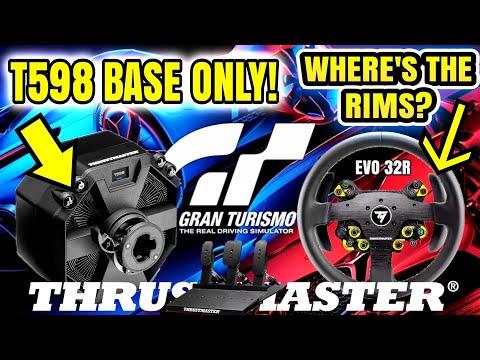 Видео: T598 Base Only отсутствует! // RACELINE PEDALS III, но без тензодатчика? // Где колесные диски EV...