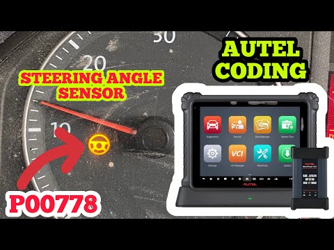 Видео: 2025 AUTEL MAXISYS КОДИРОВАНИЕ ДАТЧИКА УГЛА ПОВОРОТА РУЛЯ VOLKSWAGEN P00778