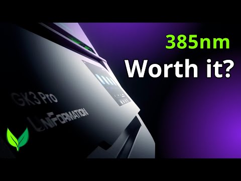 Видео: Uniformation GK3 Pro – 385 нм 16K фотополимерный принтер (честный обзор)