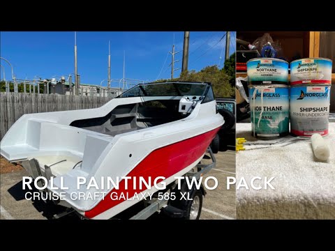 Видео: [EP6] Покраска стеклопластиковой лодки валиком 2K (Norglass Northane) — ИДЕАЛЬНЫЙ РЕЗУЛЬТАТ