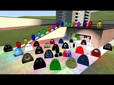 Видео: Разъярённая семья MUNCI и проклятая семья Selene захватили FOURSTRUCT! Nextbots Garry's Mod