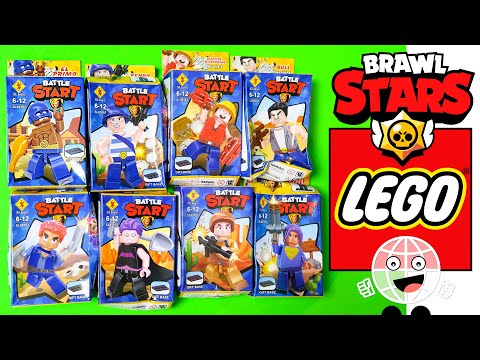 Видео: ЛЕГО БРАВЛ СТАРС из Китая с АлиЭкспресс / Lego Brawl Stars