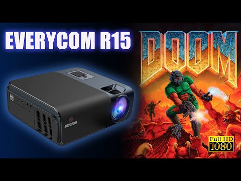 Видео: Проектор Everycom R15 Full HD - Обзор и тесты