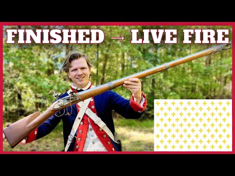 Видео: Финальный обзор Pedersoli 1763 Léger — тестирование классического французского кремневого ружья