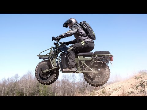 Видео: ATV 2×2, тест-драйв, журнал «МОТО»