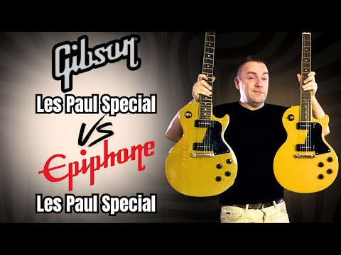 Видео: Epiphone Les Paul Special против Gibson Les Paul Special