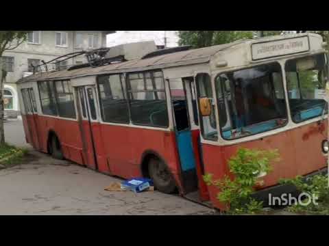 Видео: Старый троллейбус 