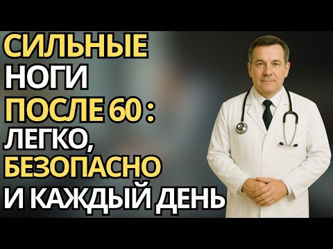 Видео: Пожилые:Слабые ноги после 60 лет? Простые упражнения для силы и уверенной походки | здоровье пожилых
