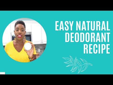 Видео: Как сделать работающий домашний дезодорант — рецепт без пищевой соды