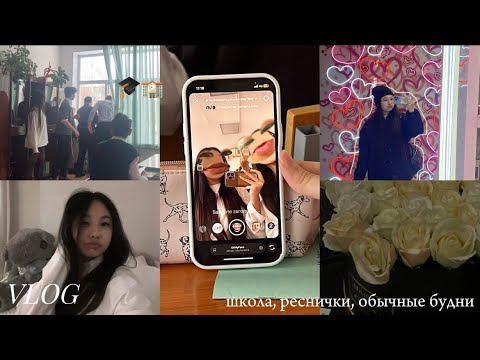 Видео: VLOG: школа, реснички, обычные будни 🎓🏫