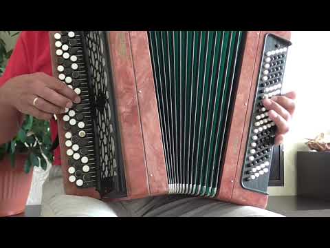 Видео: "Подмосковные вечера".Разбор на баяне для начинающих