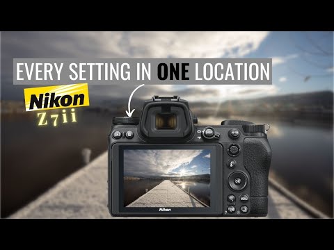 Видео: Как упростить настройки пейзажной фотосъемки на Nikon Z7ii (предустановка одной кнопкой)