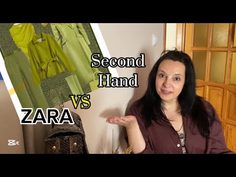 Видео: СЕКОНД ХЕНД ИЛИ ЗАРА - ВЫБИРАЮ МОДНЫЙ ЦВЕТ СЕЗОНА