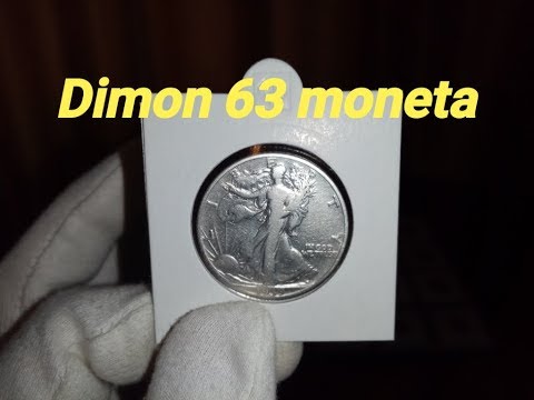 Видео: Монета США 50 центов 1939 года /  Half Dollars Walking Liberty