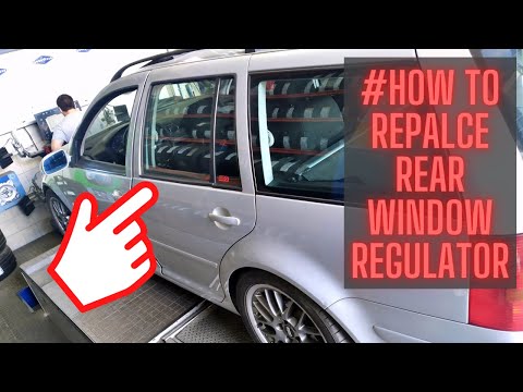 Видео: Как установить задний стеклоподъемник VW Golf mk4