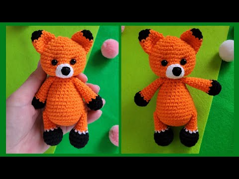 Видео: 🦊ЛИСИЧКА ВЯЗАНАЯ КРЮЧКОМ  ПОДРОБНЫЙ МК🦊crochet fox💖gehäkelter Fuchs
