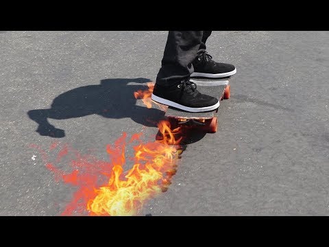 Видео: Скейтборд ОГНЕМЁТ
