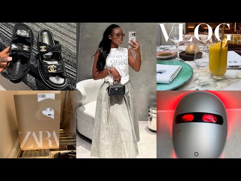 Видео: Еженедельный видеоблог: Zara haul и H&M + Роскошный шопинг в Алайе и Chanel + Моя новая светодиод...