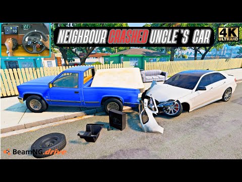 Видео: Тест модификации Mercedes-Benz E63 BeamNG | Реалистичное вождение AMG с Logitech G29