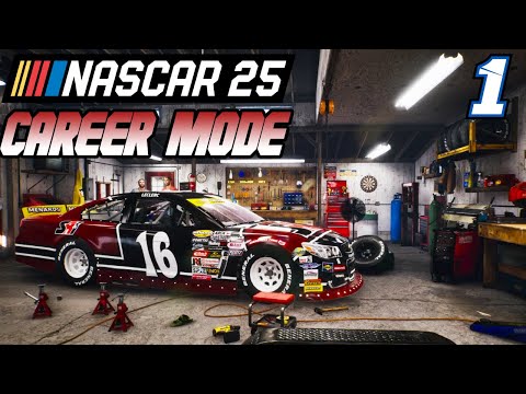 Видео: Режим карьеры NASCAR 25 — НОВАЯ ЭРА