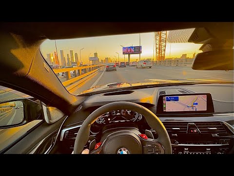 Видео: BMW M5 F90 ОТ ПЕРВОГО ЛИЦА | По Москве под Макана | Deikin Exhaust