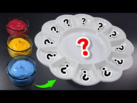 Видео: 16 Великолепных Цветов из 3 Основных | Завораживающее Смешивание Красок