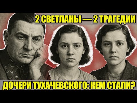 Видео: 2 СВЕТЛАНЫ — 2 ТРАГЕДИИ: кем стали дочери «Красного Бонапарта» Михаила Тухачевского