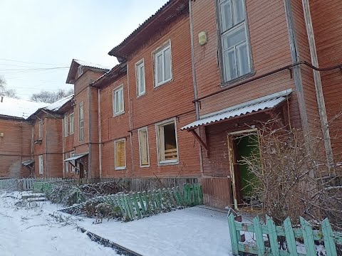 Видео: Большой заброшенный дом в центре города, снесли под реновацию