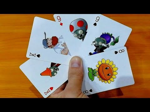 Видео: КРАСОЧНЫЕ ИГРАЛЬНЫЕ КАРТЫ | РАСТЕНИЯ ПРОТИВ ЗОМБИ (обзор)