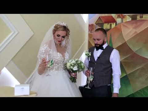 Видео: Розпис. Церемонія реєстрація шлюбу. Церемонія розпису в рагсі