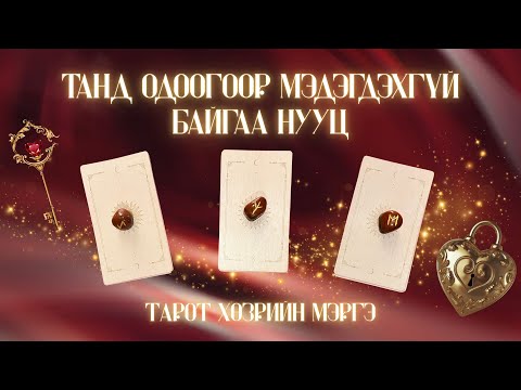 Видео: Танд одоогоор мэдэгдэхгүй байгаа нууц 🤫🔑| Тарот мэргэ