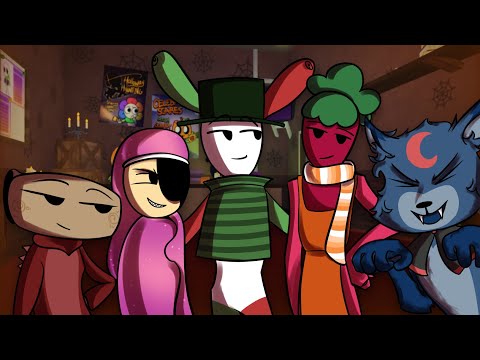 Видео: ИГРАЕМ С КОМАНДОЙ! ХЕЛЛОУВИНСКИЙ ИВЕНТ