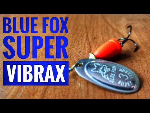 Видео: Блесна Blue Fox Original Super Vibrax. Уловистая вращалка на хищную рыбу (щуку, окуня)