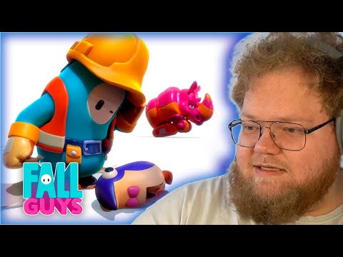 Видео: T2x2 ИГРАЕТ В FALL GUYS