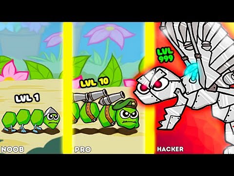 Видео: ЭВОЛЮЦИЯ ГУСЕНИЦ ЧТОБЫ СОЗДАТЬ БОЕВУЮ ГУСЕНИЦУ В ИГРЕ BATTLEPILLARS!