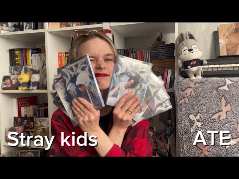 Видео: ✨Распаковка сета ot8 Stray Kids “Ate” accordion ver”✨