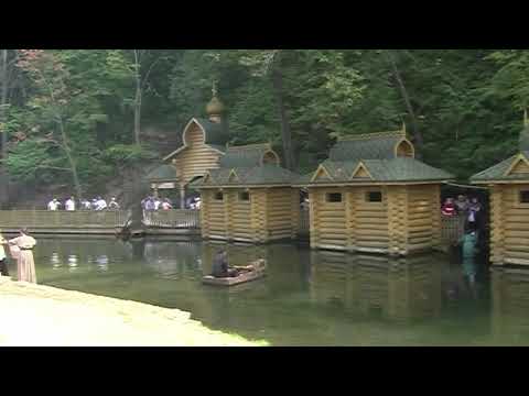 Видео: Святые источники земли Дивеевской 2009