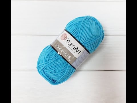 Видео: Обзор пряжи "YarnArt Jeans Plus"