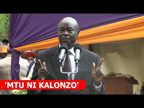 Видео: РУТО ЗАВЕРШЕНО! Гачагуа раскрывает секретное завещание Раилы, предписывающее партии ODM поддержат...