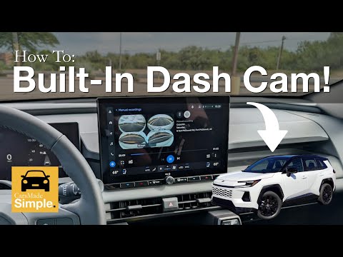 Видео: Как пользоваться видеорегистратором (Dash Cam) | Toyota RAV4 2026+