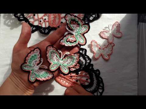Видео: Румынское кружево Бабочка Мастер класс