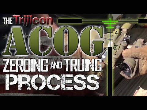 Видео: Процесс коррекции и обнуления Trijicon ACOG