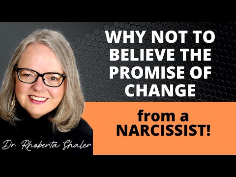 Видео: Нарциссы не изменятся... обещания пусты.