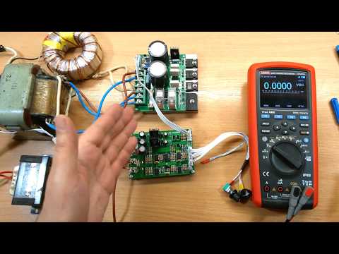 Видео: Силовая плата для линейного блока питания